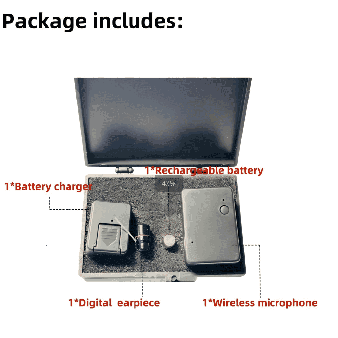 Bluetooth Exam Earpiece Set