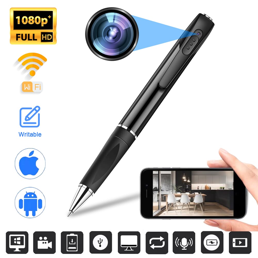 OEM WIFI Camera Pen HD 1080P Surreptitious Recording Body Pinholeing Pen camera