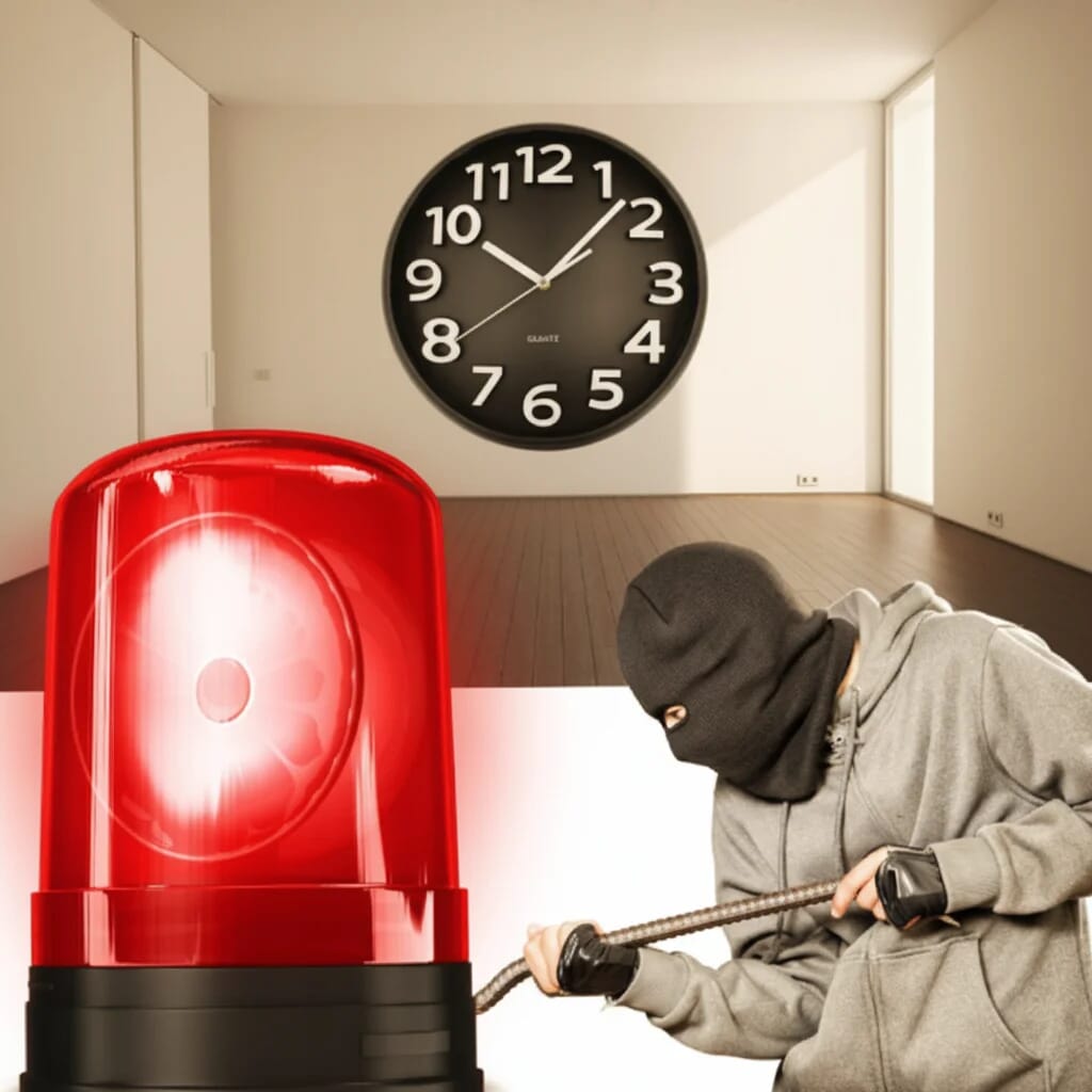 Professional WiFi Wall Clock Camera with 4K and Night Vision Options (Model: W400)